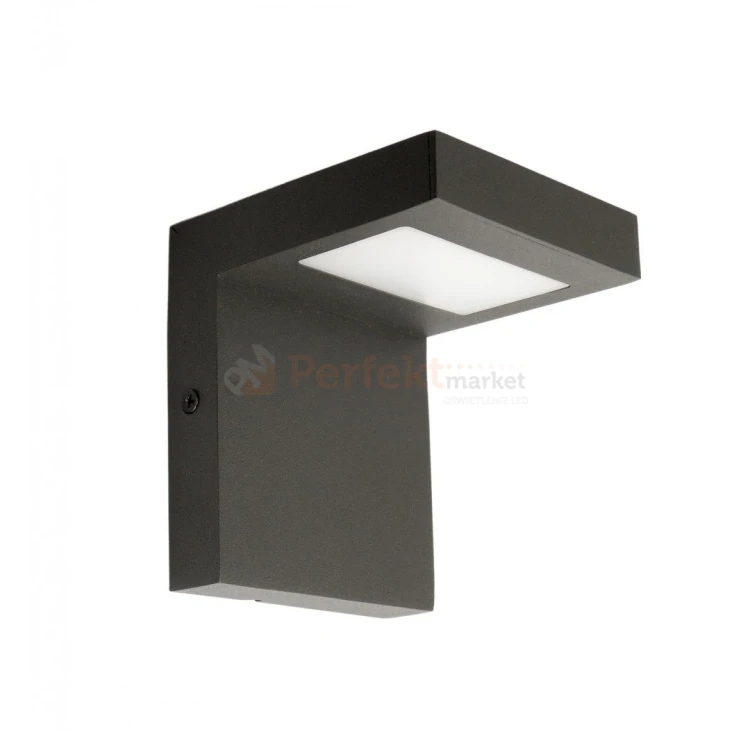 Kinkiet ścienny zewnętrzny Karo LED 10W 720lm 4000K antracyt IP54 KR-K100 perfektmarket.webp