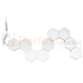 Lampa ścienna hexagon plastry miodu gamingowa MAYA RGB pi (3).webp