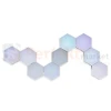 Lampa ścienna hexagon plastry miodu gamingowa MAYA RGB pilot .webp
