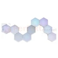 Lampa ścienna hexagon plastry miodu gamingowa MAYA RGB pilot .webp