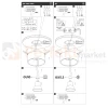 Oprawa sufitowa oczko podtynkowe BALI round Black ML0060 instrukcja montażu.webp