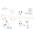 Lampa wisząca tuba IP44 biała 1xGU10 TURYN perfektmarket (4).webp