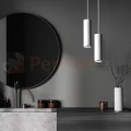 Lampa wisząca tuba IP44 biała 1xGU10 TURYN perfektmarket (1).webp