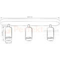 Listwa ścienno-sufitowa spot 3xGU10 TURYN IP44 biały 324801 perfektmarket (1).webp