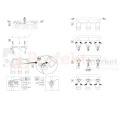 Listwa ścienno-sufitowa spot 3xGU10 TURYN IP44 biały 324801 perfektmarket (6).webp