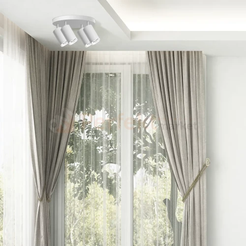 Lampa sufitowa plafon spot 4xGU10 TURYN IP44 biała 324818 perfektmarket (3).webp