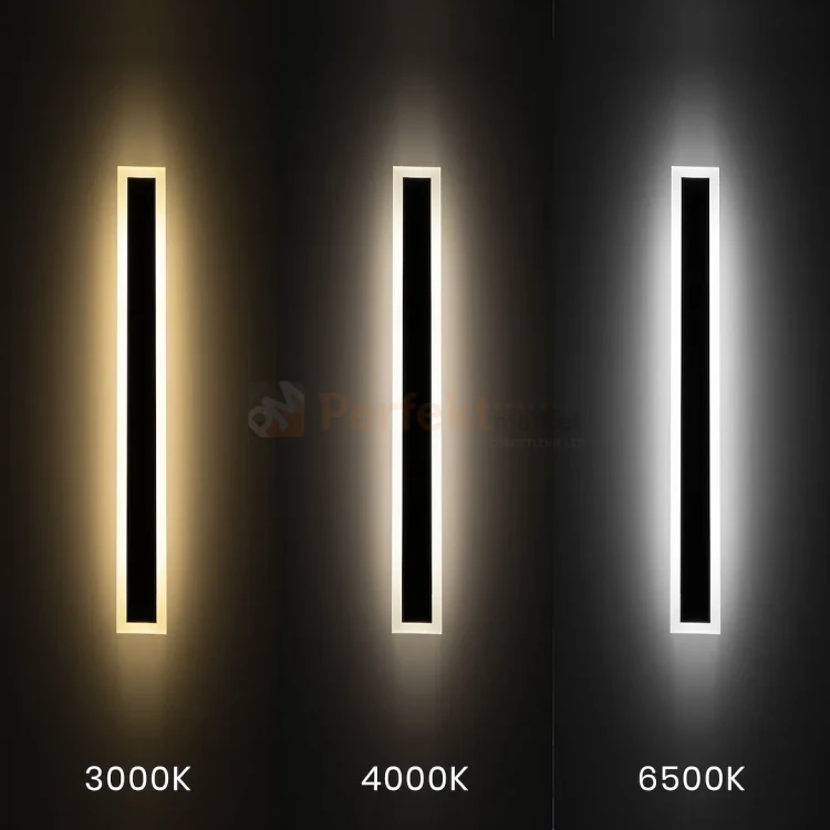 Lampa ścienna zewnętrzna liniowa na elewację 100cm LED WOW CCT czarna IP54 perfektmarket (1).webp