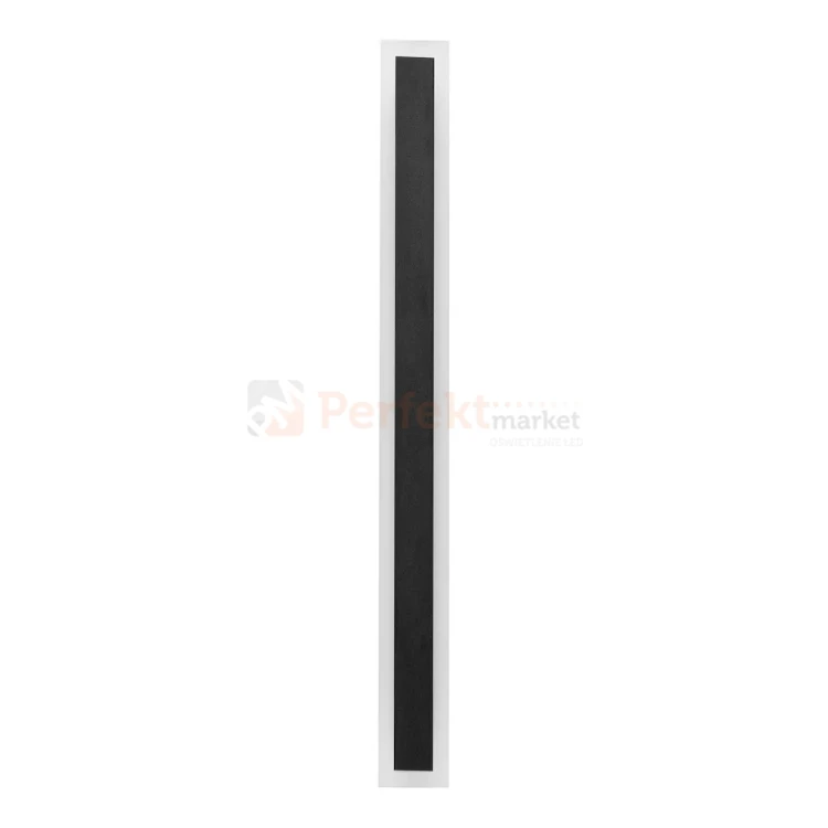 Lampa ścienna zewnętrzna liniowa na elewację 100cm LED WOW CCT czarna IP54 perfektmarket (2).webp