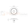 Oprawa parkowa LED PARKLITE 50W CCT 6000lm szara LITE perfektmarket (2).webp