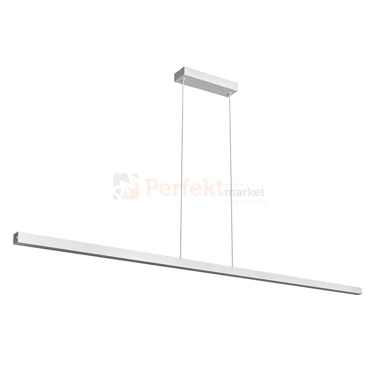 Biała lampa wisząca liniowa belka MERIDA 15W 1.webp