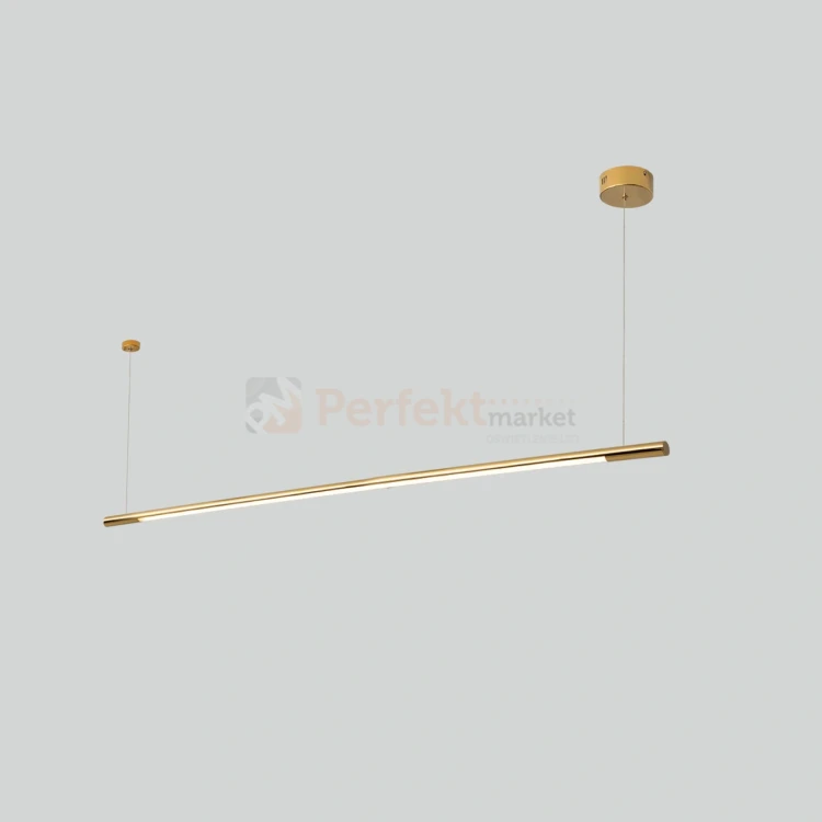 Lampa wisząca złota liniowa podłużna ściemnialna Horizon P00360D 150 cm 3000K perfektma (6).webp
