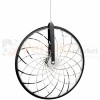 Lampa wisząca LED Bicykl koło roweru 55cm 3000K chrom czarna pe (4).webp
