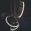 Lampa wisząca LED Bicykl koła roweru 36cm 3000K chrom czarne perfektmarket (6).webp