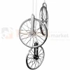 Lampa wisząca LED Bicykl koła roweru 36cm 3000K chrom czarne perfektmarket.webp