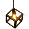 Lampa wisząca geometry kostka Goldlux Sweden czarna 1xE27 perfektmarket (6).webp