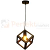 Lampa wisząca geometry kostka Goldlux Sweden czarna 1xE27 perfektmarket (5).webp