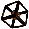 Lampa wisząca geometry kostka Goldlux Sweden czarna 1xE27 perfektmarket (2).webp