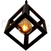 Lampa wisząca geometry kostka Goldlux Sweden czarna 1xE27 perfektmarket (3).webp