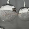 Lampa wisząca Amarillo okrągła szklana kula chrom Goldlux 1xG9 perfektmarket.webp