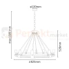 Lampa wisząca sznur lina koło country Rope Arthur 8xE27 perfektma (3).webp
