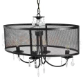 Lampa wisząca Bresso 4xE14 elipsa Polux 310552 czarna perfektmar (3).webp