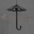 Lampa wisząca druciana loft Parasol Polux 310385 3xE27 czarna perfektmarket (2).webp