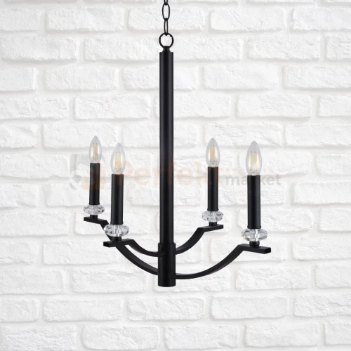 Lampa wisząca Hims Polux 310507 czarna perfektmarket (5).webp