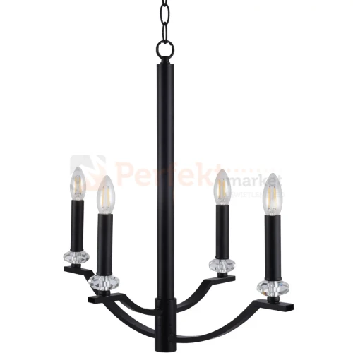 Lampa wisząca Hims Polux 310507 czarna perfektmarket (1).webp