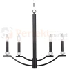 Lampa wisząca Hims Polux 310507 czarna perfektmarket.webp