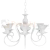 Lampa wisząca biała kielichy Gloria Polux 310392 5xE14 perfektmarket (1).webp