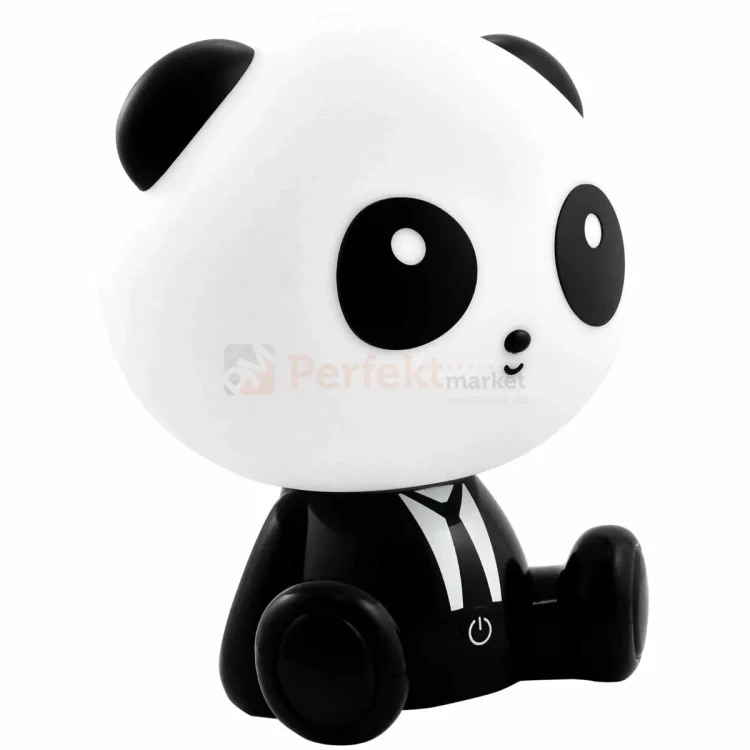 Lampka nocna LED Panda dziecięca trzy poziomy świecenia USB-C  (8).webp