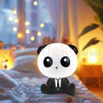Lampka nocna LED Panda dziecięca trzy poziomy świecenia USB-C  (4).webp