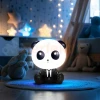 Lampka nocna LED Panda dziecięca trzy poziomy świecenia USB-C perf.webp