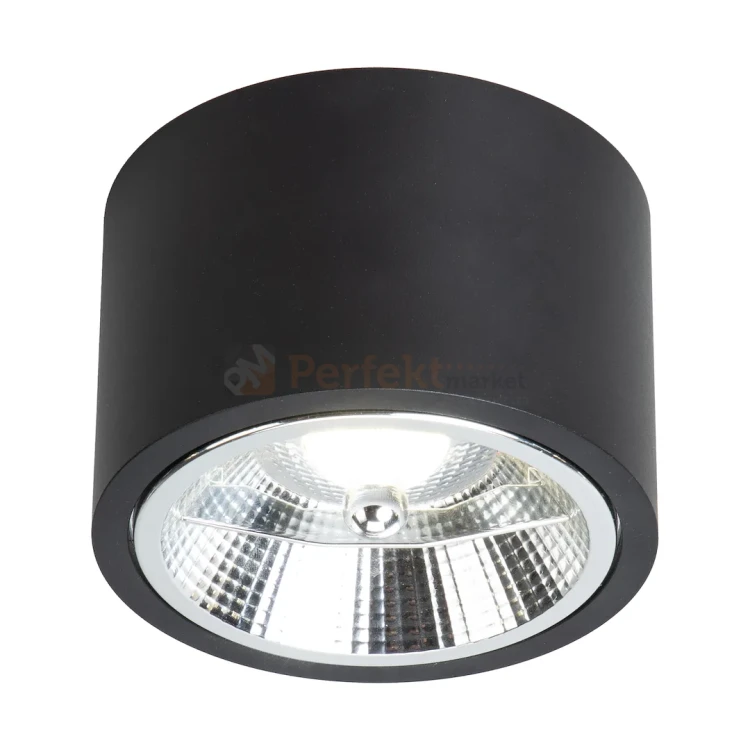 Oprawa sufitowa downlight tuba Redondo Black 1xAR111 GU10 ML1074 czarna perfektmarket (7).webp