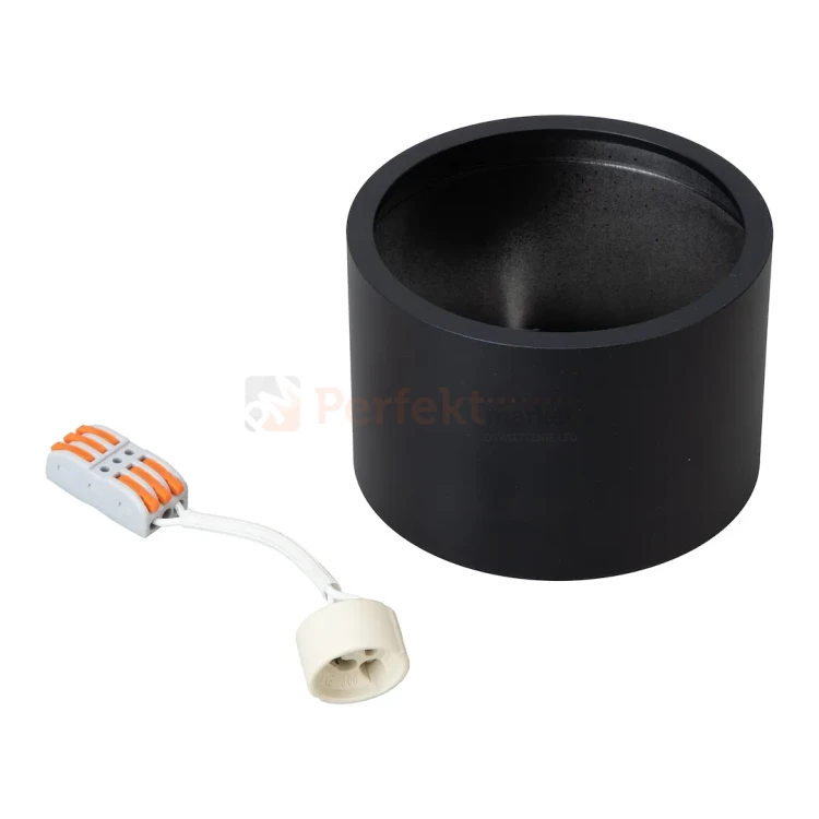 Oprawa sufitowa downlight tuba Redondo Black 1xAR111 GU10 ML1074 czarna perfektmarket (6).webp