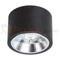Oprawa sufitowa downlight tuba Redondo Black 1xAR111 GU10 ML1074 czarna perfektmarket (1).webp