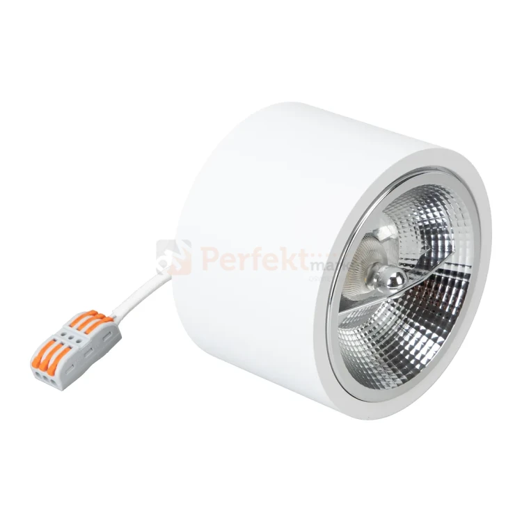 Oprawa sufitowa downlight tuba Redondo White 1xAR111 GU10 ML1075 biała perfektmarket (5).webp