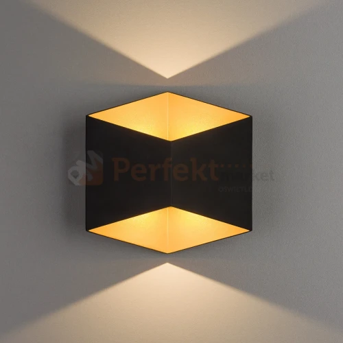 Kinkiet Kinkiet TRIANGLES LED 3000K czarno-złoty IP54 Nowodvorski 8141 perfektmarket (3).webp