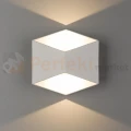 Kinkiet TRIANGLES LED 3000K biały IP54 łazienka, taras Nowodvorski 8143 perfektmarket.webp