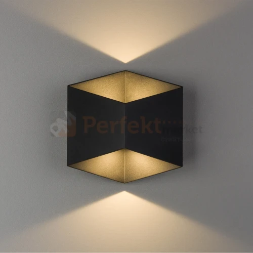 Kinkiet zewnętrzny TRIANGLES LED 3000K czarny IP54 Nowodvorski 8142 perfektmarket (3).webp