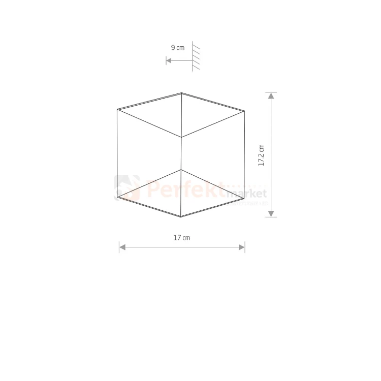 Kinkiet Kinkiet TRIANGLES LED 3000K czarno-złoty IP54 Nowodvorski 8141 perfektmarket (2).webp