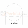 Lampka biurkowa LED PAKO okrągła kula trzy poziomy świecenia USB-C perfe.webp