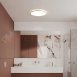 Lampa sufitowa plafon LED PRYZMA 28cm IP44 CCT biały perfektmarket (2).webp