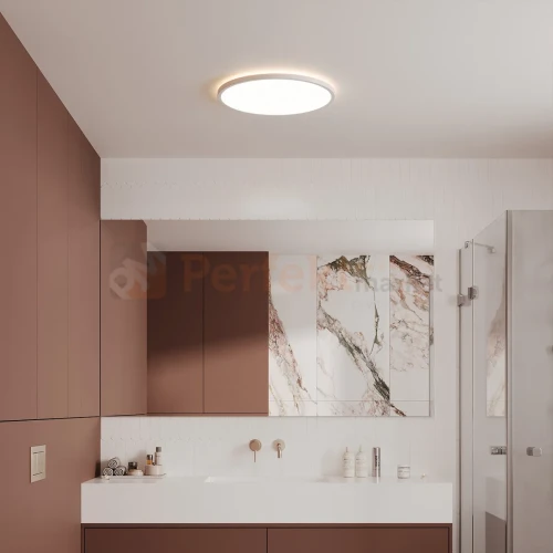 Lampa sufitowa plafon LED PRYZMA 28cm IP44 CCT biały perfektmarket (2).webp