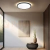 Lampa sufitowa plafon LED PRYZMA 28cm IP44 CCT czarny perfektmarket (4).webp
