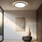 Lampa sufitowa plafon LED PRYZMA 28cm IP44 CCT czarny perfektmarket (4).webp