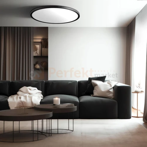 Lampa sufitowa plafon LED CALIFORNIA 48cm IP20 CCT czarny perfektmarket (3).webp