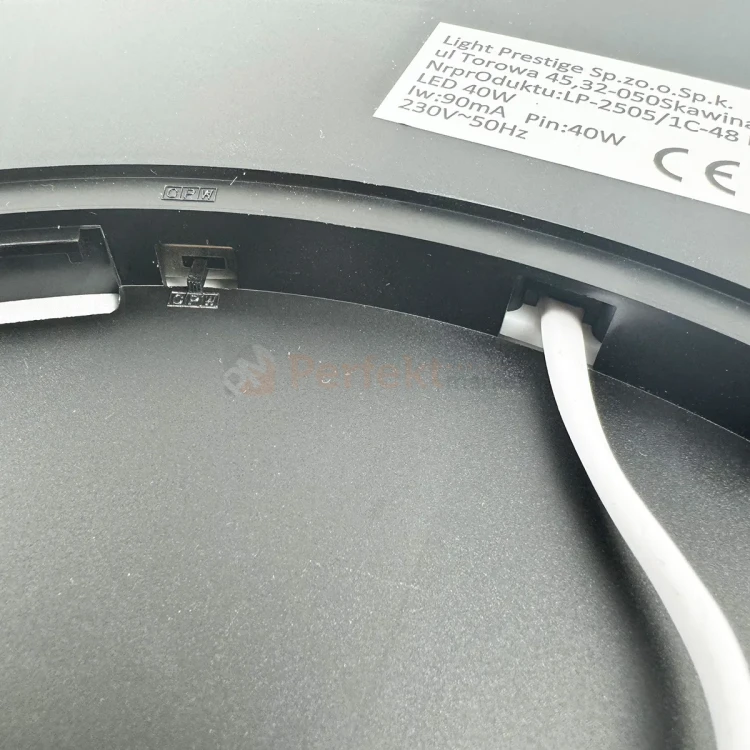 Lampa sufitowa plafon LED CALIFORNIA 60cm IP20 CCT czarny perfektmarket (8).webp