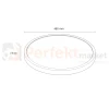 Lampa sufitowa plafon LED CALIFORNIA 48cm IP20 CCT biały perfektmarket (2).webp