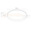 Lampa sufitowa plafon LED CALIFORNIA 30cm IP20 CCT biały perfektmarket.webp